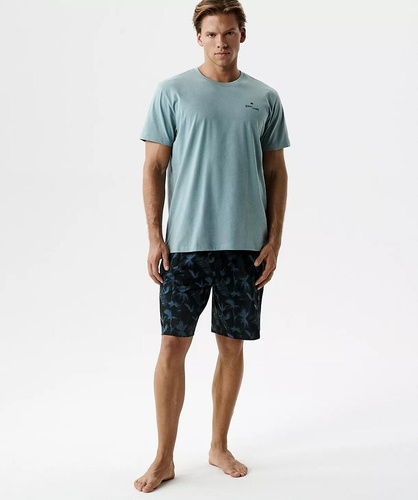Pijama hombre Atlantic NMP-399 100% algodón – ligero cómodo verano