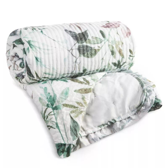 Narzuta Amanda Eurofirany blanca decorativa 100% poliéster elegante