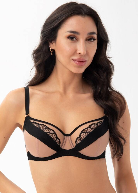 Sujetador negro Gorsenia K 921 Davika Soft