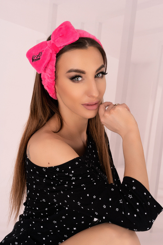 Krissan Pink SP012 LivCo Corsetti Fashion diadema para el pelo - rosa