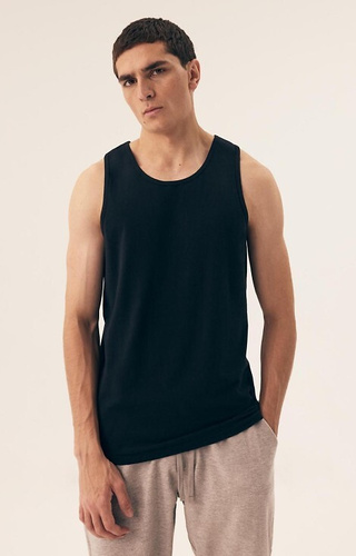 42978 Move 10 Henderson camiseta de los hombres negro - algodón sin tirantes, 2 uds.