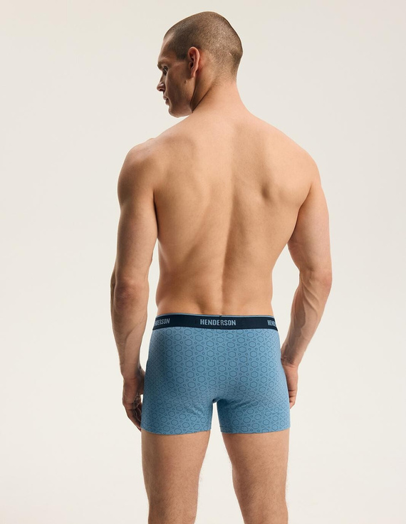 Bóxer para hombre Henderson 44515 Brex2 2 unidades de algodón con cinturilla ancha con logo