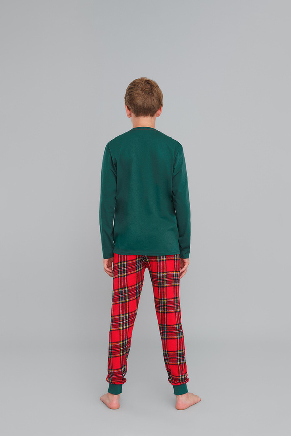 Narvik Pijama de niño Italian Fashion- rojo/estampado