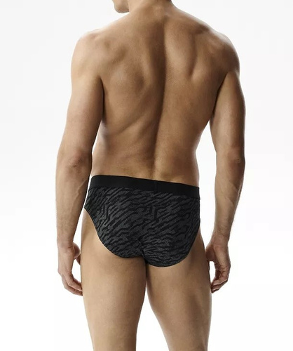 Slips para hombre Atlantic 3MP-221 A3 3 unidades – algodón grafito/negro/índigo