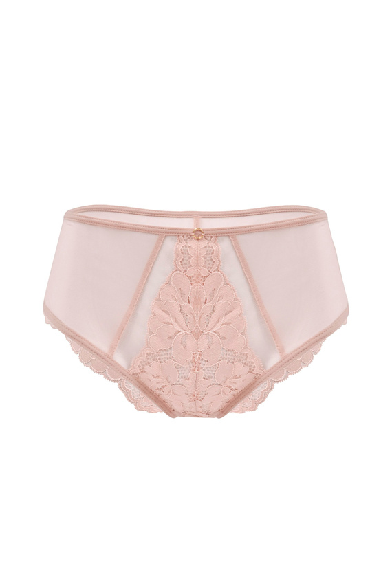 Mediolano Jasmin 19152 braguitas encaje tul rosa polvo