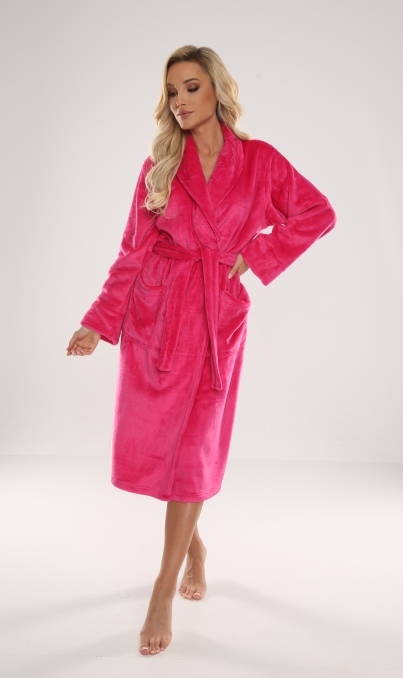 628 Albornoz largo de mujer Abigail Forex - frambuesa