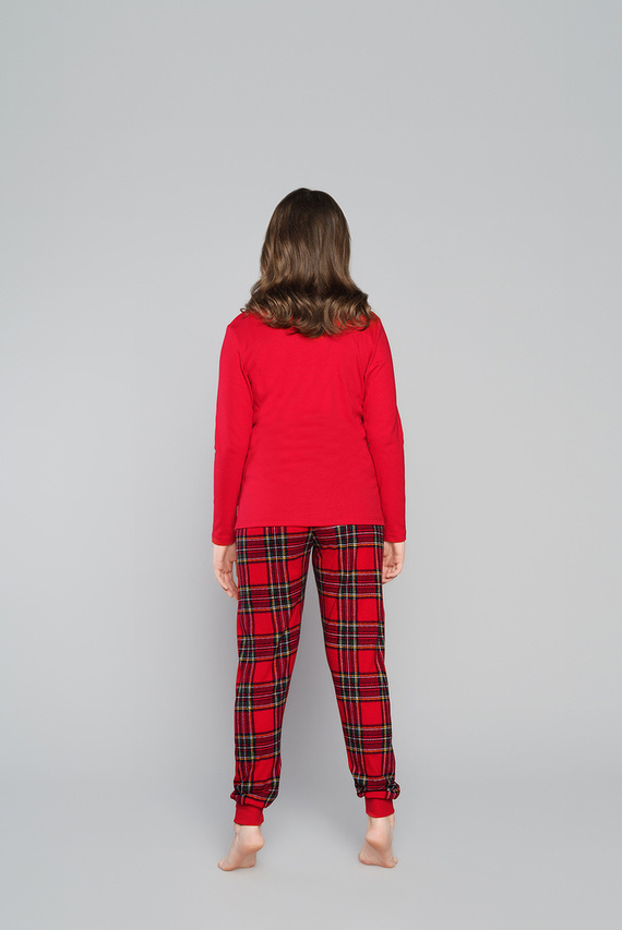 Pijama Santa Claus niña Italian Fashion- verde