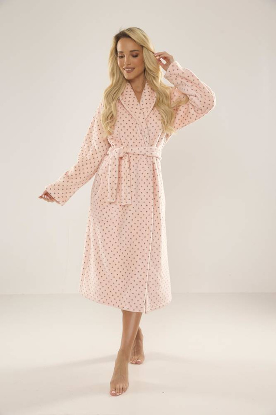 548 Albornoz largo de mujer Melanie Forex - Salmón