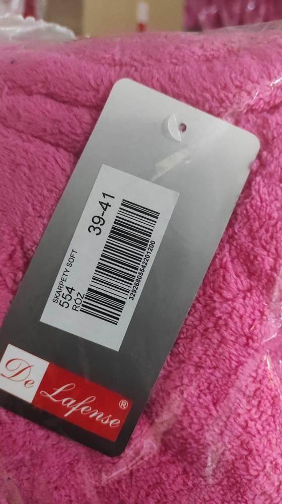 553/554 Calcetines de dormir Wellsoft Smooth De Lafense - rosa