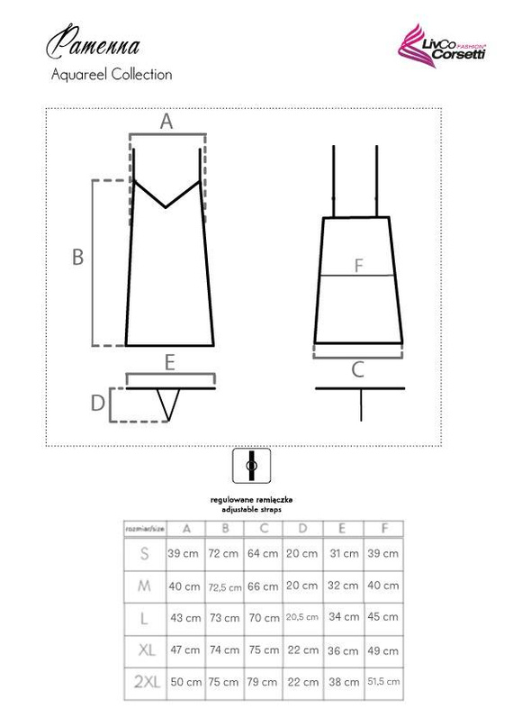 Pamenna Camiseta de mujer + tanga LivCo Corsetti Fashion