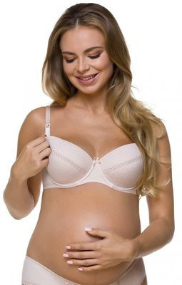 1732 Sujetador de lactancia LUPOLINE - beige
