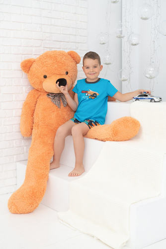 Pijama de niño manga corta Comic, pantalón Italian Fashion - turquesa/estampado