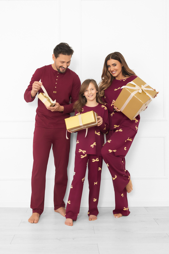 Kwadro Pijama de mujer Moda Italiana - algodón, manga larga y pantalón