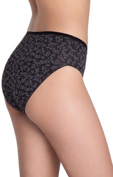 L-127BI-33 Braguita de bikini de algodón para mujer, pack de 3, corte clásico
