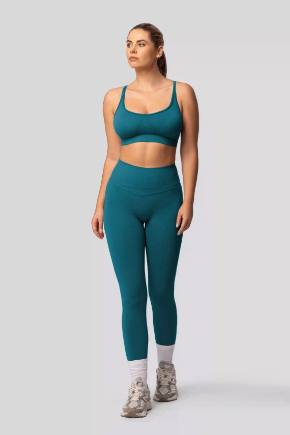 Leggings push-up Spaio PRO cintura alta opacos moldeadores tale blue