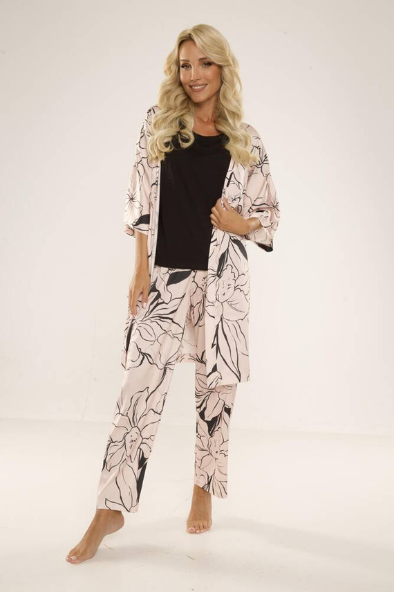 722 Lurdes Pijama de señora De Lafense - beige