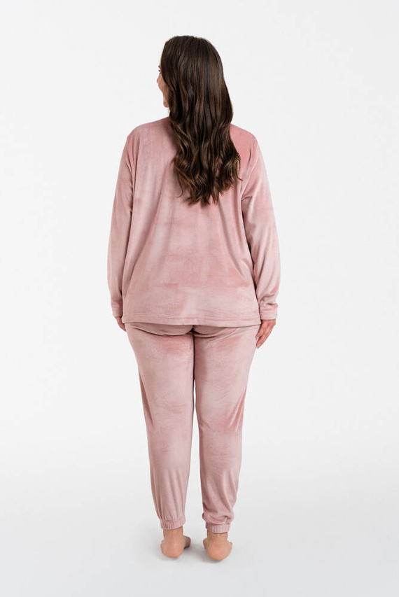 Conjunto Akara Ladies Italian Fashion - rosa empolvado