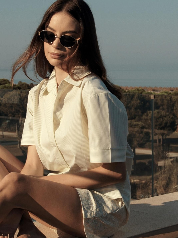 Pijama mujer Sensis Ophelia lima – verano, 100% algodón