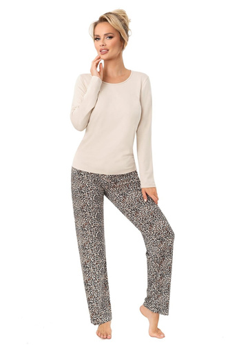 Pijama de mujer Donna Omari Long - manga larga, viscosa, elegancia y confort