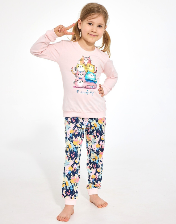Pijama para niña Cornette Kids Girl 594/210 Friendship 100% algodón