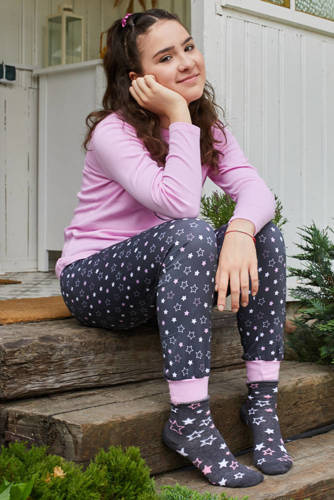 Antilia Pijama para niñas Italian Fashion - rosa/estampado