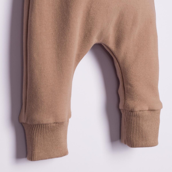 227274 Nicol BENEK Pantalones deportivos para bebé en algodón marrón