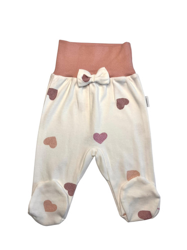 Mamatti PD15020 Baby girl's half-sibs - corazones, algodón