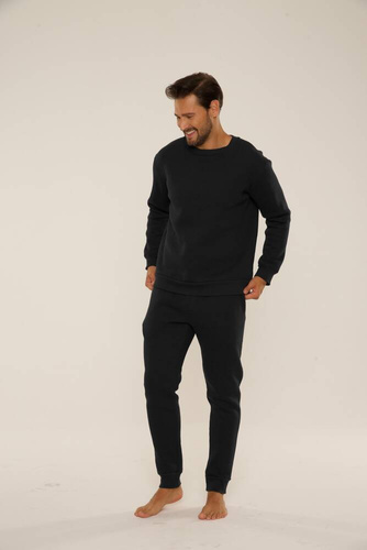 813 Indigo Chándal de hombre de De Lafense - negro