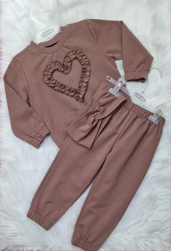 Mia Sudadera de niño Bambarillo marrón-algodón y elastano, suave punto de sudadera | Comodidad y estilo