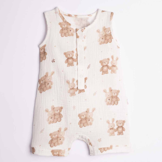Nicol 224230 Pelele Muselina para Bebé 100% Algodón para Verano