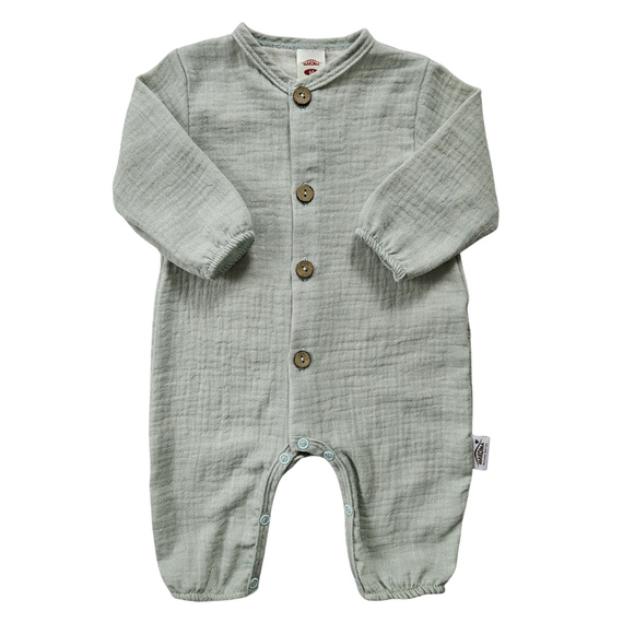 Pijama Just Muslin 02235BSM Makoma mint- ligero, transpirable, 100% algodón