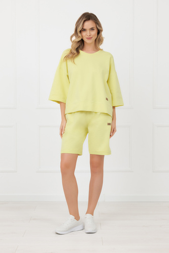 Sudadera Kaori Italian Fashion 3/4 manga algodón