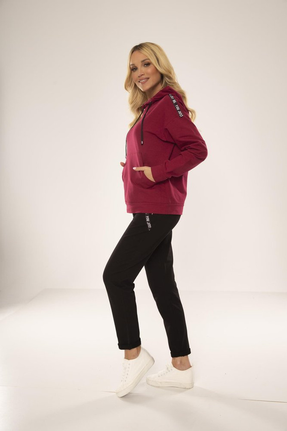 496 Chándal de mujer Just Forex - granate