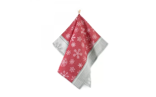 Paño de cocina Snow Zwoltex rojo 50x60 100% algodón Ultrasoft 200 g/m²