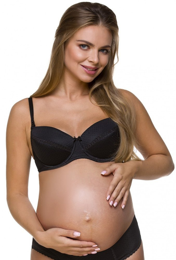 1732 Sujetador de lactancia LUPOLINE - negro