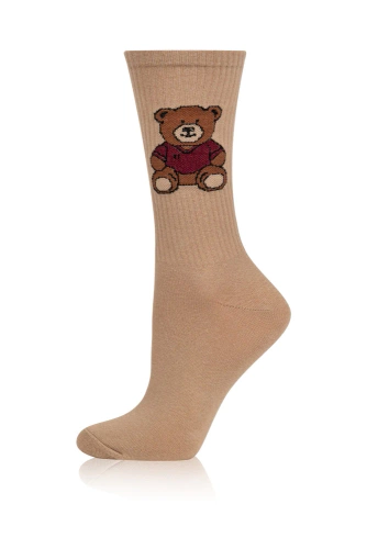 S180D Ted Calcetines largos Moda Italiana - beige