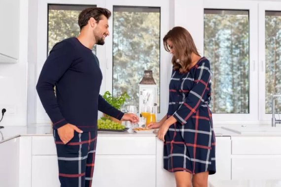 Izera camisa de lactancia para mujer manga 3/4 Moda Italiana - estampado