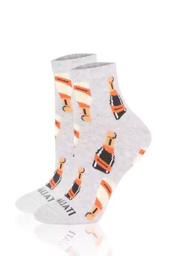 S153Z Calcetines Prosecco Calcetines Moda Italiana - light melange