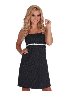 918 Dots Camisón sin tirantes Forex - azul marino