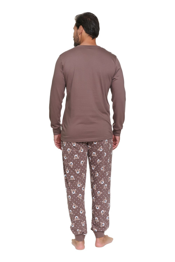 Doctor Nap 7508 Bear Club Pijama mujer marrón 100% algodón ositos