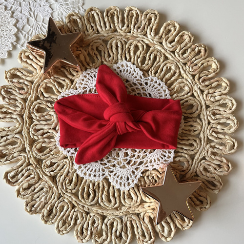 Mamatti OP01 Diadema Feliz Navidad Niña - Rojo, Navidad Pin-up