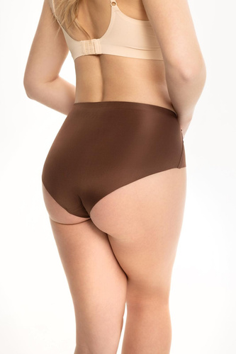 Braguitas Julimex Chocolate Midi  INVISIBLE LINE sin costuras