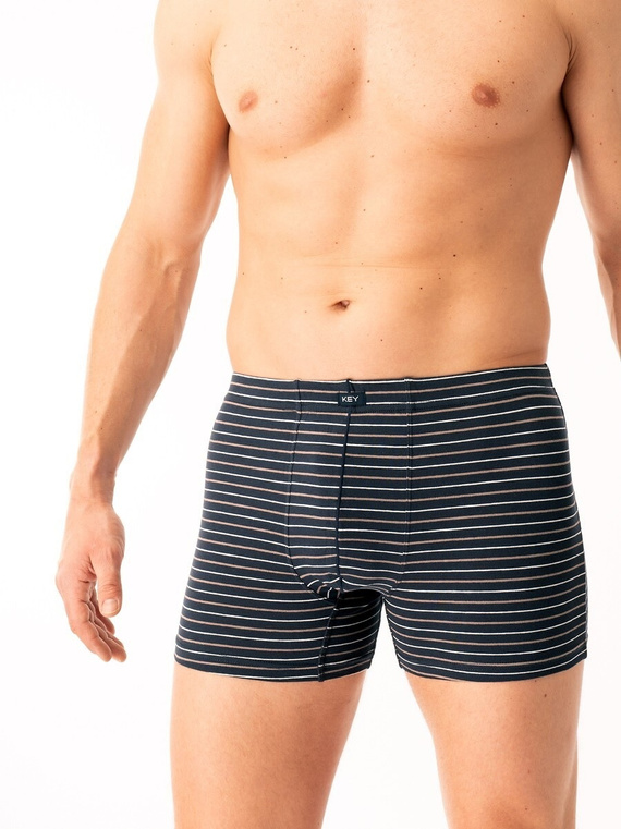 Calzoncillos bóxer para hombre Key MXH 315 verde - algodón, cómodos y transpirables