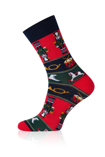 S175D Cracker Calcetines Largos Moda Italiana