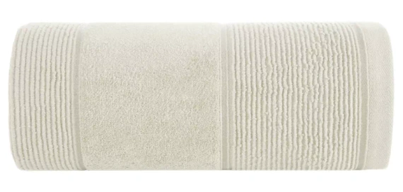 Juego de toallas Emma Eurofirany crema 3 piezas 30x50 50x90 70x140 500 g/m²