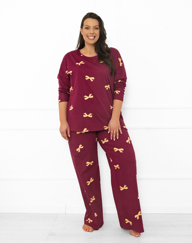 Kwadro Pijama de mujer Moda Italiana - algodón, manga larga y pantalón