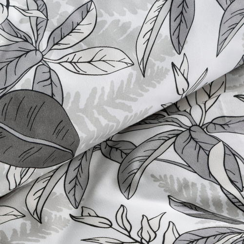 Ropa de cama Cassie Design 91 floral reversible suave con cremallera