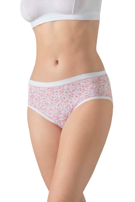 3363 MIDI-5H100 Cotonella MIDI Braga de 3 piezas -algodón, mediana, cómoda para llevar a diario