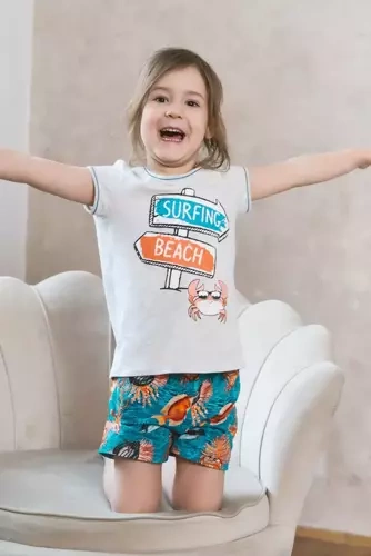 Oceania Pijama de niña Italian Fashion - melange/print