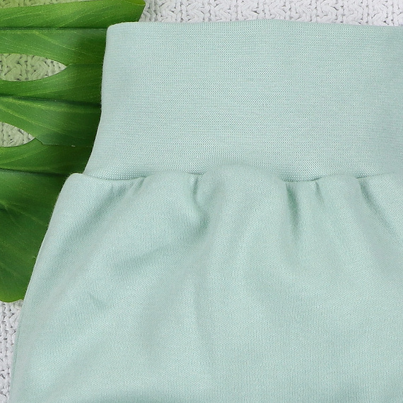 ABN-5573 Dino Explorer Nini calcetines bebé menta | algodón orgánico, corte cómodo